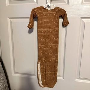 Lou Lou and company newborn gown